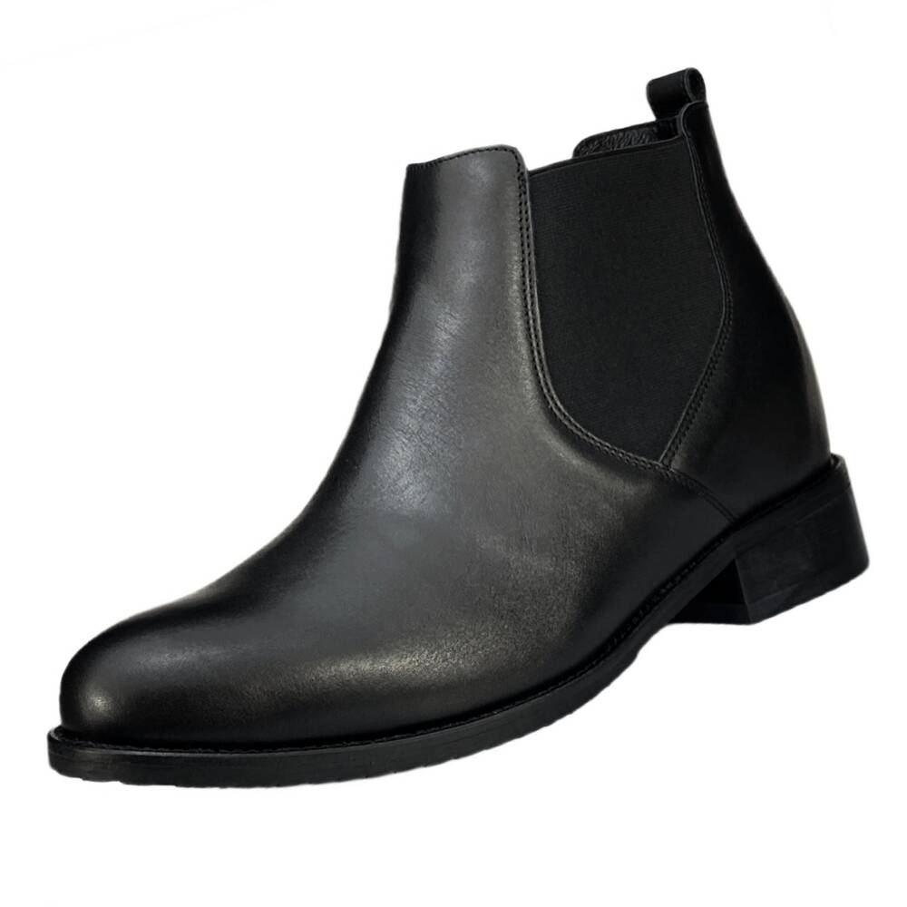 Souliers FERNANDO homme en cuir grainé de 7 à 8 CM