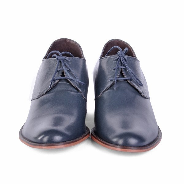 Souliers GARDA élévateurs homme sur semelle cuir + 7CM