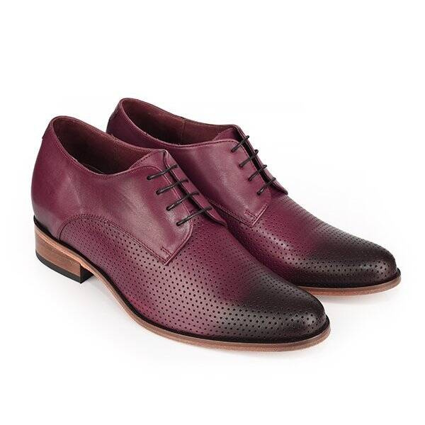 Chaussures montantes VARESE homme sur semelle cuir + 7CM