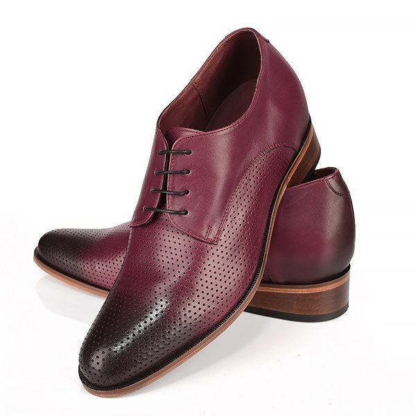 Chaussures montantes VARESE homme sur semelle cuir + 7CM