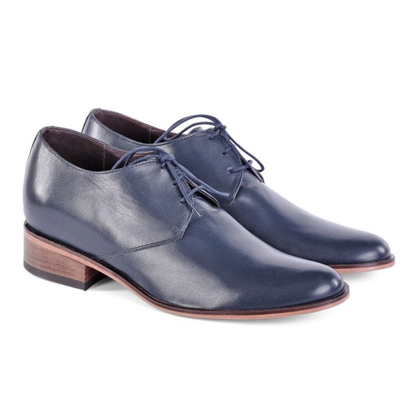 Souliers GARDA élévateurs homme sur semelle cuir + 7CM